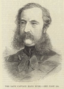 The late Captain Hans Busk