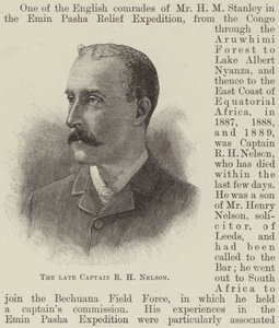 The late Captain R H Nelson by English School