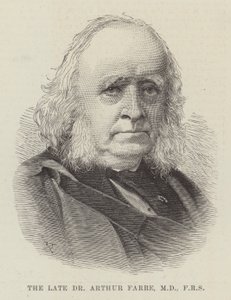 The late Dr Arthur Farre, MD, FRS