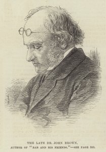 The late Dr John Brown, Author of 