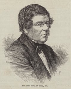 The late Earl of Rosse, KP by English School