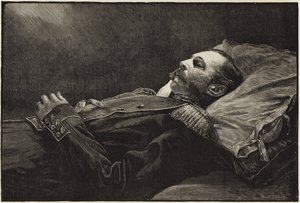 The Late Emperor Alexander II of Russia After Death