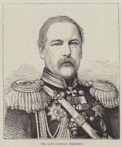 The late General Todleben by English School