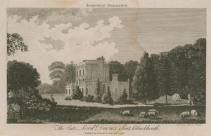 The Late Lord Dacres Seat in Blackheath
