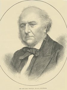 The late Lord Westbury, Ex-Lord Chancellor by English School