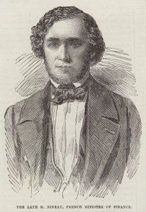 The late M Bineau, French Minister of Finance by English School