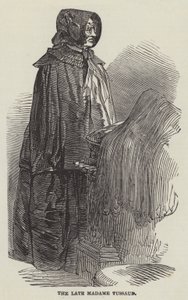 The late Madame Tussaud by English School