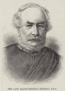 The late Major-General Boileau, FRS by English School