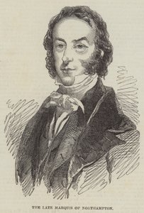 The late Marquis of Northampton