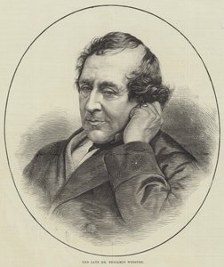 The late Mr Benjamin Webster by English School