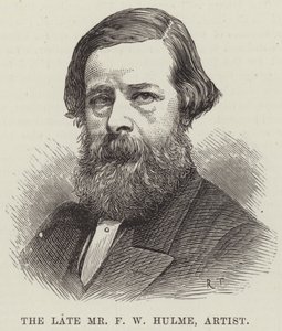 The late Mr F W Hulme, Artist by English School