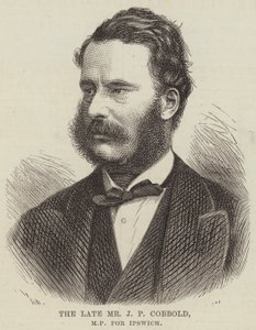 The late Mr J P Cobbold, MP for Ipswich by English School
