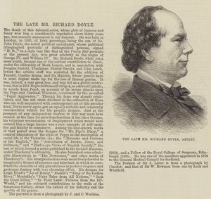 The late Mr Richard Doyle, Artist by English School