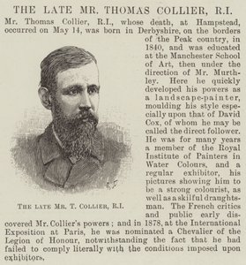 The late Mr Thomas Collier, RI