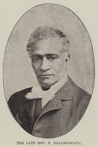The late Reverend P Rajahgopaul by English School