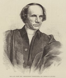 The late Right Reverend Christopher Wordsworth, DD, Bishop of Lincoln by English School