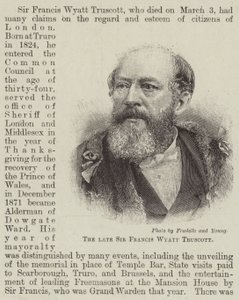 The late Sir Francis Wyatt Truscott by English School