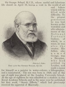 The late Sir George Scharf, KCB by English School