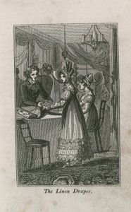 The Linen Draper by English School