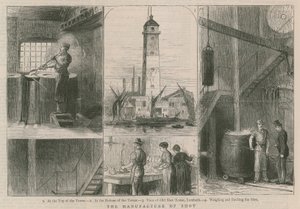 The Manufacture of Shot; View of the Old Shot Tower, Lambeth