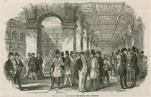 The Merchants Walk (South West Angle), Royal Exchange by English School