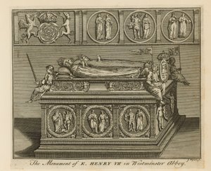 The Monument of King Henry VII by English School