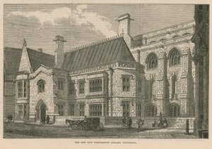 The New City Corporation Library, Guildhall, London by English School
