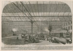 The new Victoria Railway Station at Pimlico, London