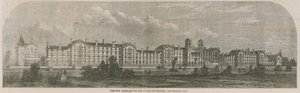 The new barracks for the Guards at Chelsea by English School