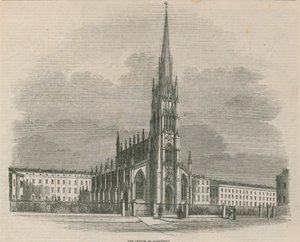 The new church at Paddington, London by English School