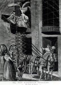 The New Fashioned Phaeton by English School