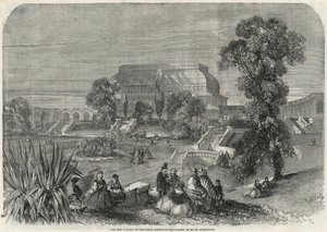 The New Gardens of the Royal Horticultural Society at South Kensington by English School