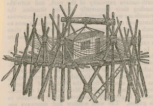 The observatory erected above the cross of St Paul