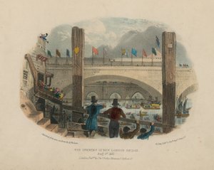 The Opening of New London Bridge by English School