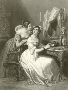 The Orphan Sisters by English School