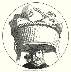 The porter exclaimed, "O happy day!" by English School