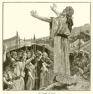 The prayer of Onias by English School