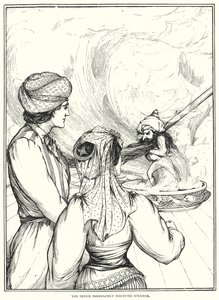 The prince immediately perceived Schaibar by English School