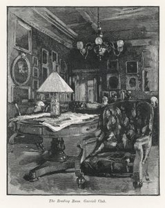 The Reading Room at the Garrick Club by English School
