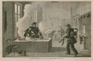 The Receiving House of the Royal Humane Society by English School