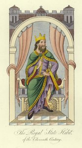 The regal state habit of the 11th Century by English School