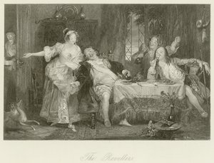 The Revellers by English School