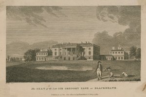 The Seat of the Late Sir Gregory Page Turner by English School