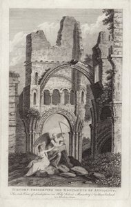 The side view of Lindisfarne