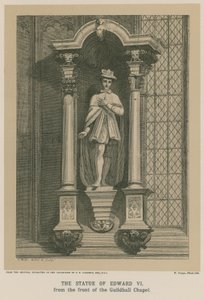 The Statue of King Edward VI from the Front of the Guildhall Chapel