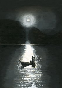 The Sun on a Midsummer Night in Lapland