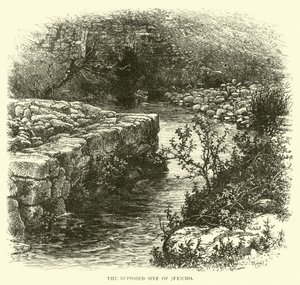 The Supposed Site of Jericho by English School