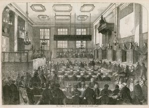 The Trial of William Palmer at the Central Criminal Court by English School