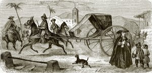 The Volante (Hired Carriage) of the Havana by English School