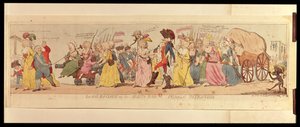 The women of Les Halles taking Louis XVI from Versailles